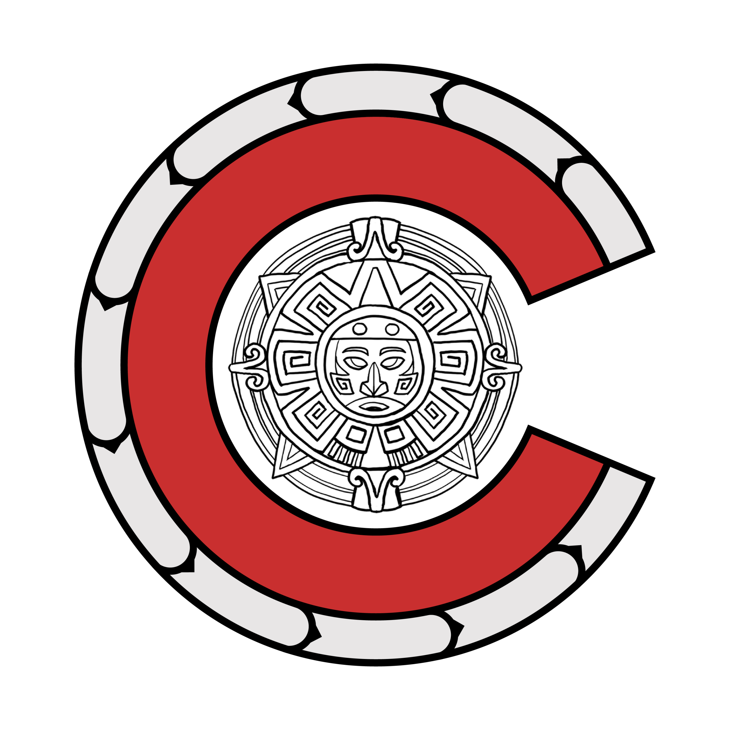 Left Coast Caveman Sun Glyph