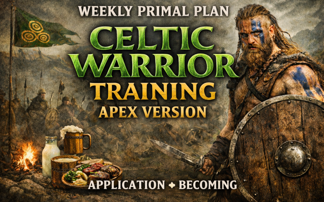 Weekly Primal Plan : Celtic Warrior Training 3
