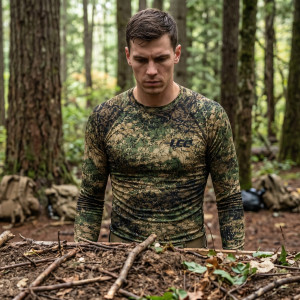 LCC Redwood Shadow Men's Rash Guard