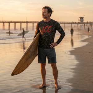 LCC Digi-Pat Cave Evolution Men's Rash Guard