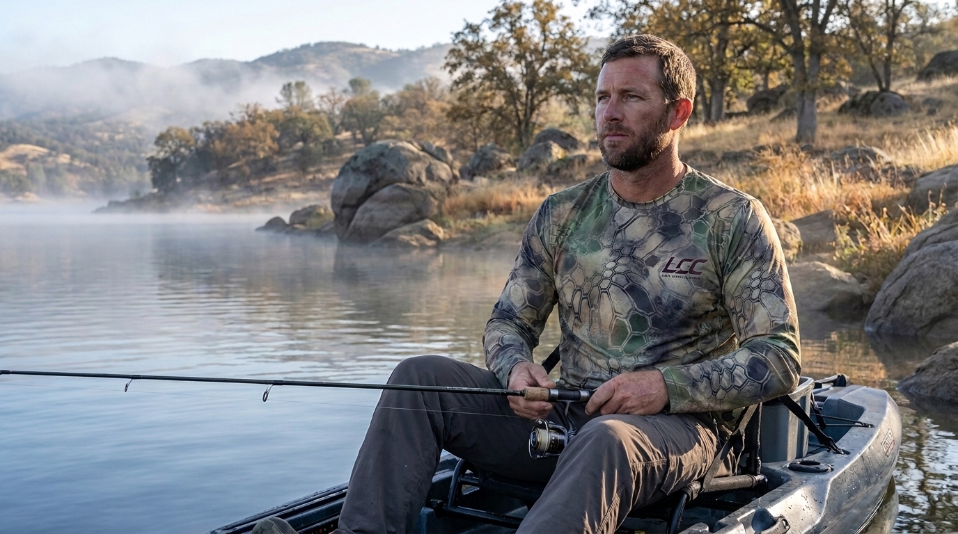 LCC Reservoir Stalker Long Sleeve Performance Fishing Shirt