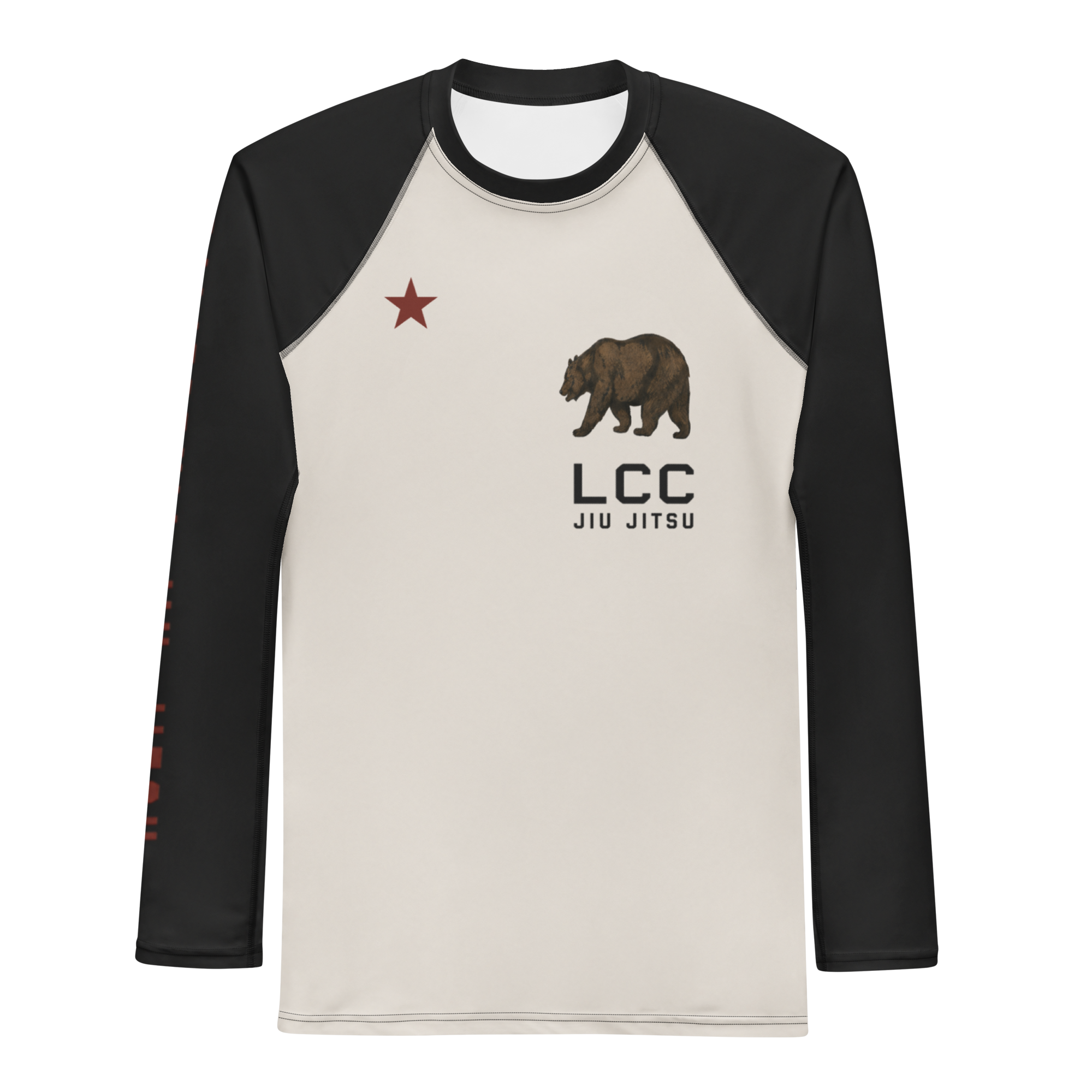 LCC California Grizzly BJJ Rash Guard - Image 2