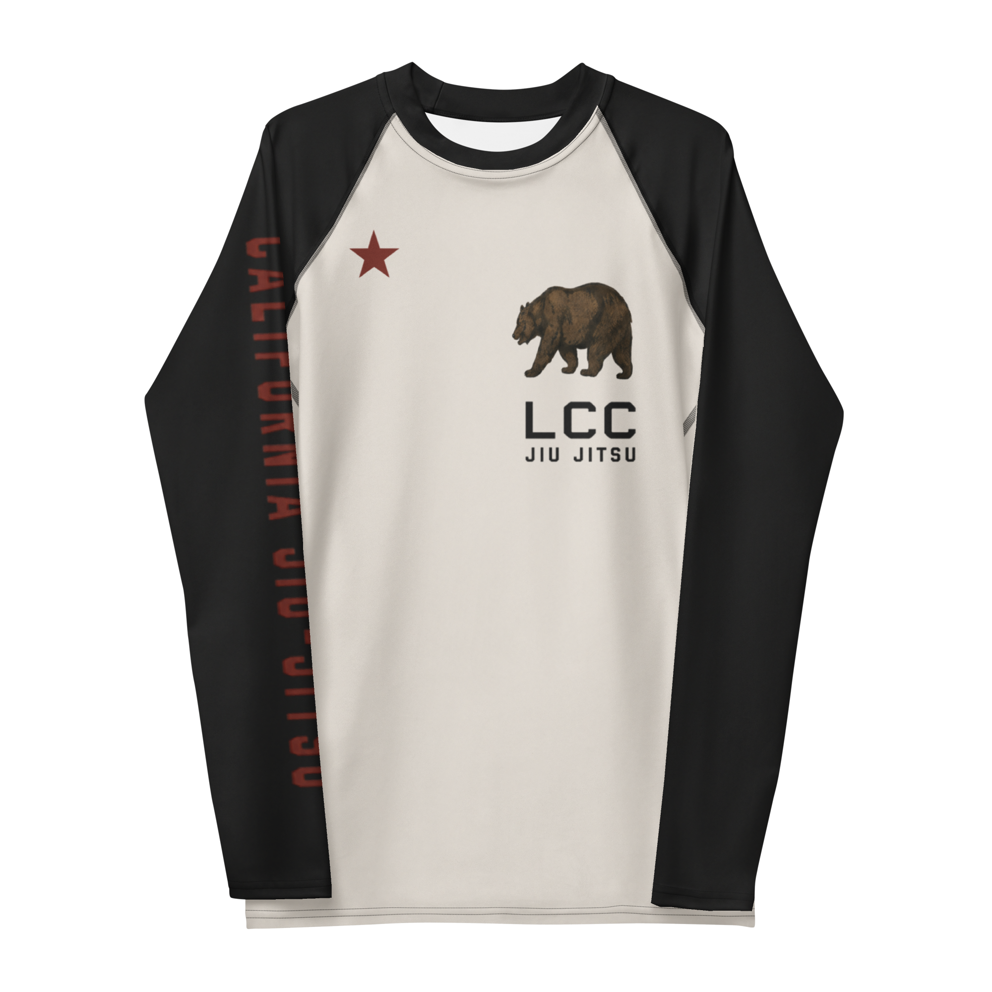 LCC California Grizzly BJJ Rash Guard - Image 3